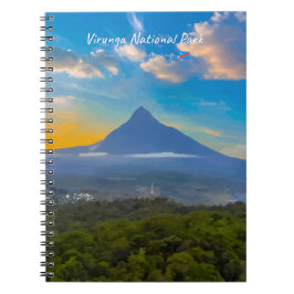 Nationaal park Virunga, DR Congo - Vulkaan Notitieboek