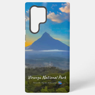 Nationaal park Virunga, DR Congo - Vulkaan Samsung Galaxy Hoesje