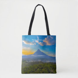 Nationaal park Virunga, DR Congo - Vulkaan Tote Bag