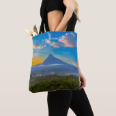 Nationaal park Virunga, DR Congo - Vulkaan Tote Bag (Dichtbij)
