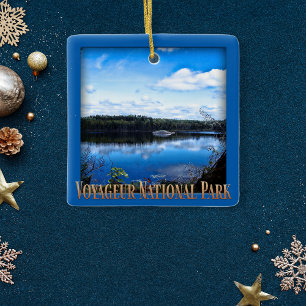 Nationaal park Voyageur Keramisch Ornament