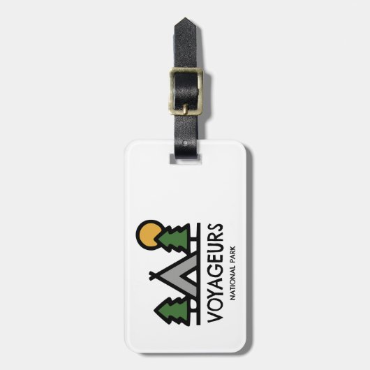 Nationaal park Voyageurs Bagagelabel (Voorkant verticaal)