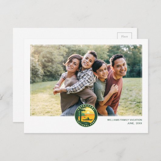 Nationaal park Voyageurs Briefkaart (Voorkant / Achterkant)