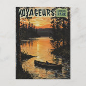 Nationaal park Voyageurs Briefkaart (Voorkant)