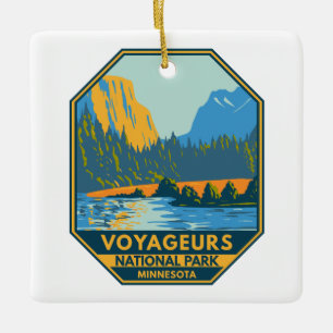 nationaal park Voyageurs Keramisch Ornament