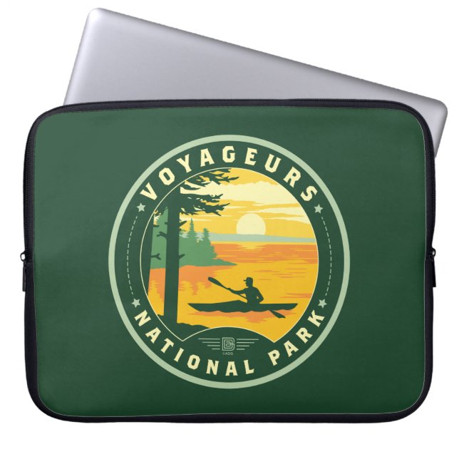 Nationaal park Voyageurs Laptop Sleeve (Voorkant)