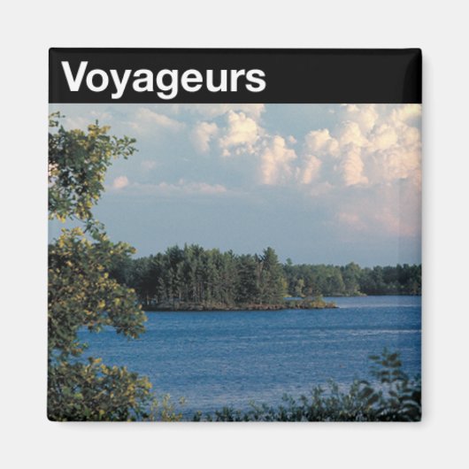 Nationaal park Voyageurs Magneet (Voorkant)