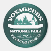Nationaal park Voyageurs Magneet (Voorkant)