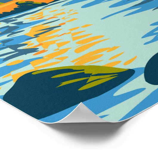  nationaal park Voyageurs Poster (Hoek)