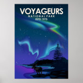  nationaal park Voyageurs Poster (Voorkant)