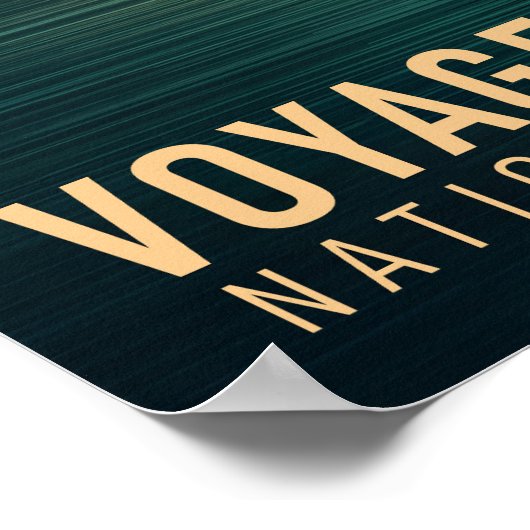 nationaal park Voyageurs Poster (Hoek)