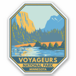 nationaal park Voyageurs Sticker