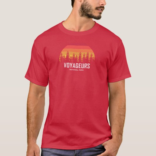 Nationaal park Voyageurs T-shirt (Voorkant)