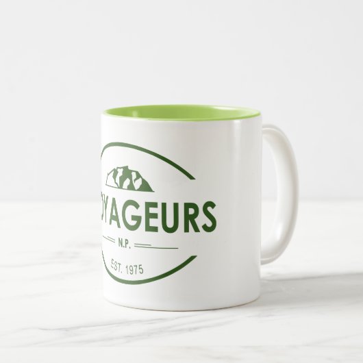 Nationaal park Voyageurs Tweekleurige Koffiemok (Voorkant rechts)