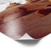 Nationaal Park VS, Utah, Arches. Gedeelte Foto Afdruk (Hoek)