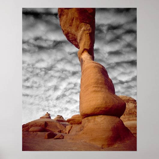 Nationaal Park VS, Utah, Arches. Gedeelte Poster (Voorkant)
