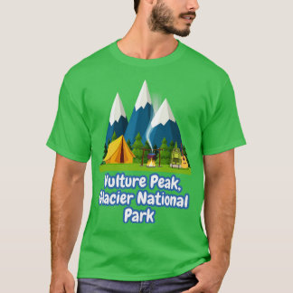 Nationaal park Vulture Peak Glacier T-shirt