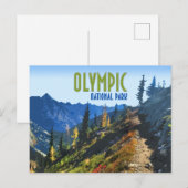 Nationaal Park Washington  Briefkaart (Voorkant / Achterkant)