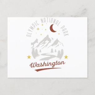  Nationaal Park Washington Briefkaart