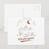 Nationaal Park Washington Briefkaart (Voorkant / Achterkant)