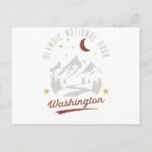  Nationaal Park Washington Briefkaart (Voorkant)