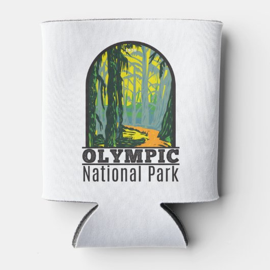 Nationaal park Washington Hoh Rainforest Blikjeskoeler (Voorkant)