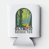 Nationaal park Washington Hoh Rainforest Blikjeskoeler (Achterkant)