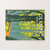 Nationaal park Washington Hoh Rainforest Legpuzzel (Horizontaal)