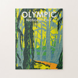 Nationaal park Washington Hoh Rainforest Legpuzzel