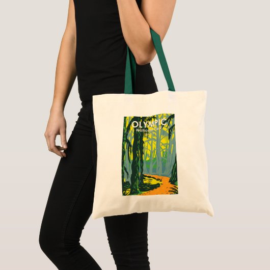 Nationaal park Washington Hoh Rainforest Tote Bag (Voorkant (product))