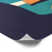 Nationaal Park Washington Rocky Beach Poster (Hoek)