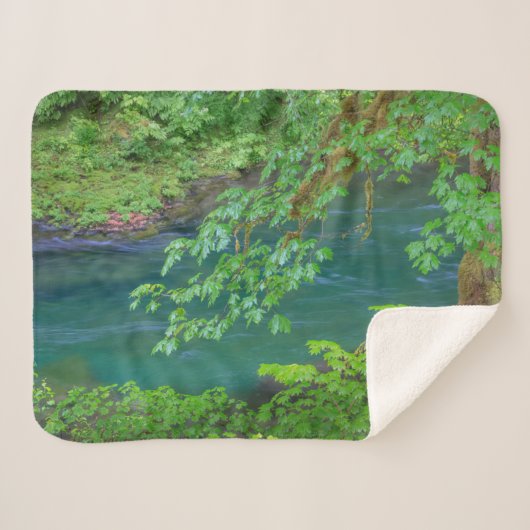 Nationaal Park Washington Sherpa Deken (Voorkant (horizontaal))