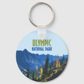 Nationaal Park Washington  Sleutelhanger (Voorkant)