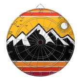  Nationaal Park Washington Souvenir Dartbord (Voorkant)