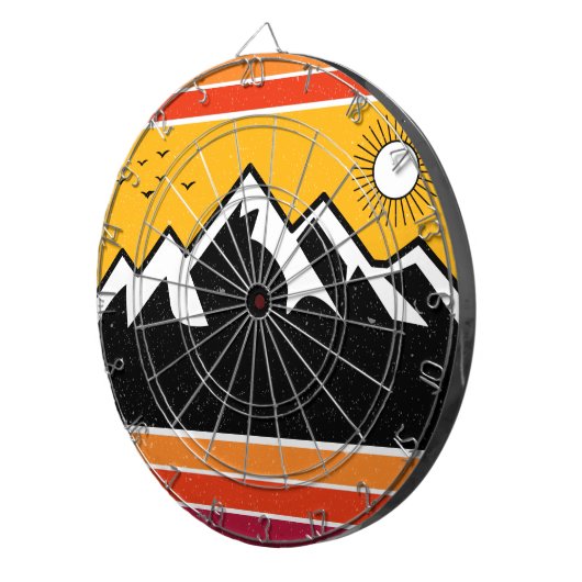  Nationaal Park Washington Souvenir Dartbord (Voorkant Rechts)