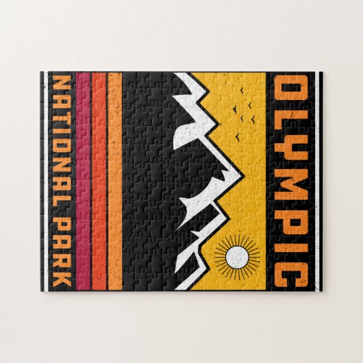  Nationaal Park Washington Souvenir Legpuzzel (Horizontaal)