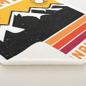 Nationaal Park Washington Souvenir Sherpa Deken (3/4)