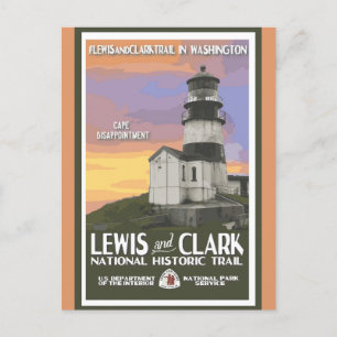 nationaal park Washington Travel Briefkaart