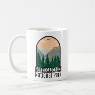 Nationaal park Washington Vintage Noord-Cascades Koffiemok
