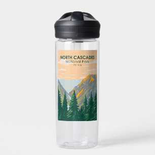 Nationaal park Washington Vintage Noord-Cascades Waterfles
