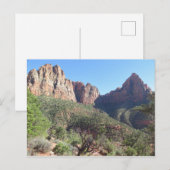 Nationaal Park Watchman Zion Briefkaart (Voorkant / Achterkant)