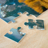 Nationaal park Water Autumn Grand Teton Legpuzzel (Zijkant)