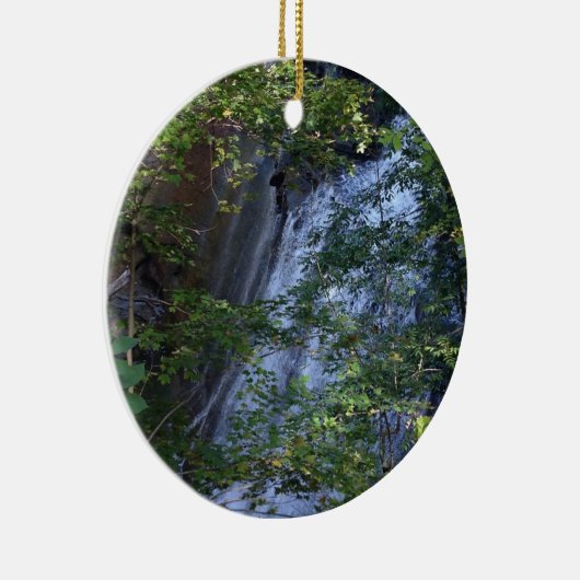 Nationaal park Waterfall Cuyahoga Keramisch Ornament (Rechts)