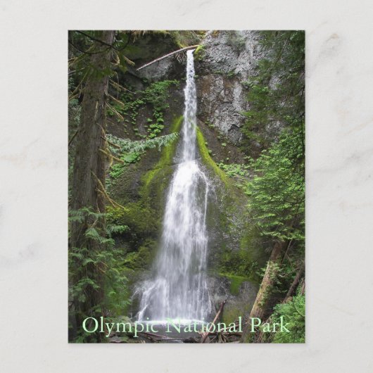 Nationaal park Waterfall Travel Foto Briefkaart (Voorkant)