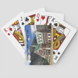 Nationaal Park Waterton Lakes, Canada Pokerkaarten