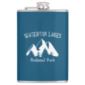 Nationaal park Waterton Lakes Heupfles (Voorkant)