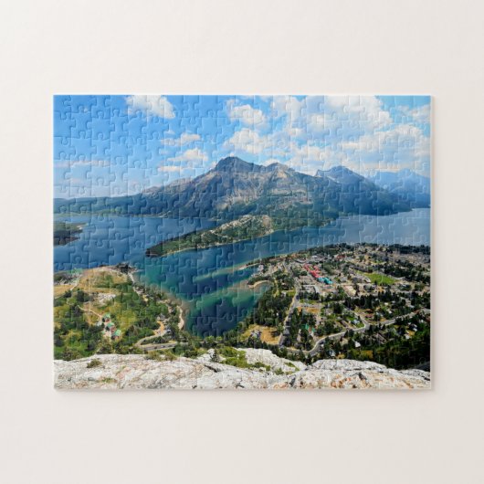 Nationaal park Waterton Lakes Legpuzzel (Horizontaal)