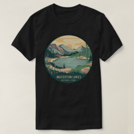 Nationaal park Waterton Lakes T-shirt
