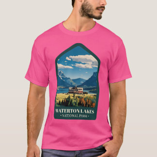 Nationaal park Waterton Lakes T-shirt