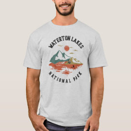 Nationaal park Waterton Lakes T-shirt
